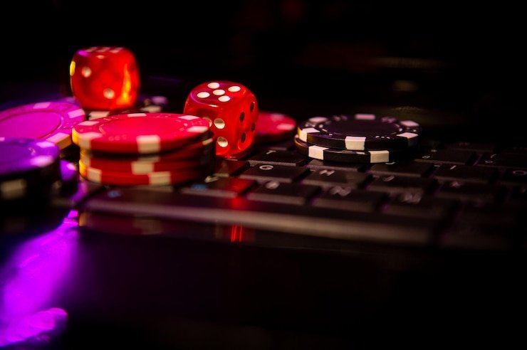 Live roulette table with multiple camera angles